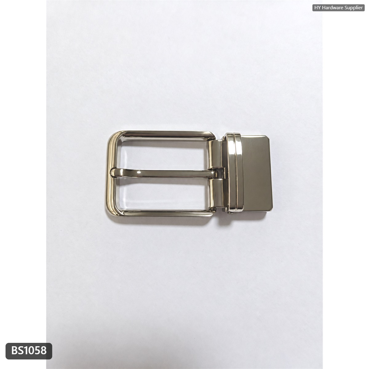 reversible pin buckle